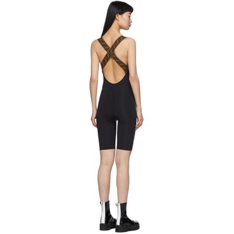 black forever fendi jumpsuit|Women's Fendi Designer Jumpsuits & Rompers .